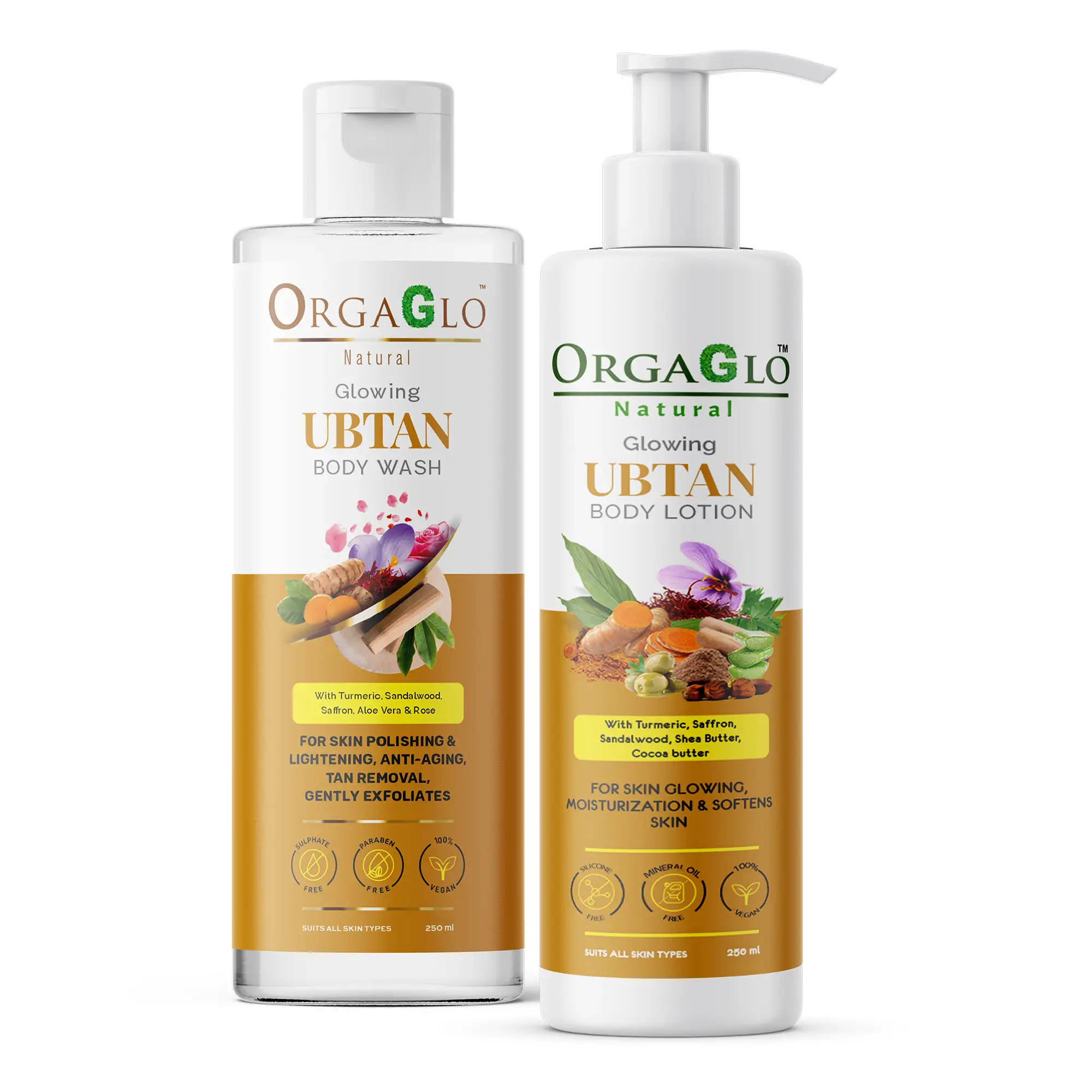 https://www.orgaglo.com/storage/products/Ubtan Gentle Care Combo: Ubtan Body Wash – 250 ml, Ubtan Body Lotion – 250 ml